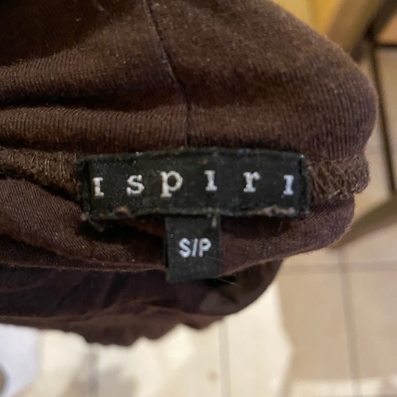VINTAGE Brown Top Size small BY ISPIRI - Picture 2 of 7